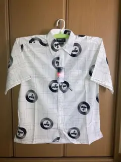 VOKAL メンズ　半袖　シャツ　白