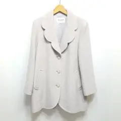 ★日本製 jun ashida ウール アルパカ チェスター コート
