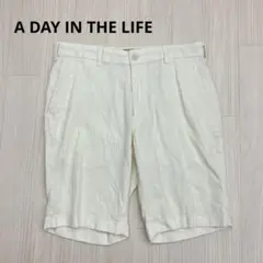 A DAY IN THE LIFE アデイインザライフ チノ ハーフパンツ M