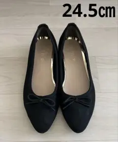 a.v.v. パンプス　24.5センチ　Lサイズ 黒
