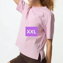 エアリズムコットンT ピンク XXL