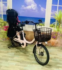 4569 電動自転車ブリヂストン子供乗せ 20インチ 超高性能バッテリー