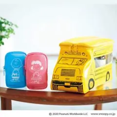 スヌーピー　バス形ポーチ&キャラクターミニポーチセット　新品未開封