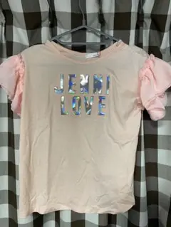 ジェニィラブ　袖フリルTシャツ　150センチ