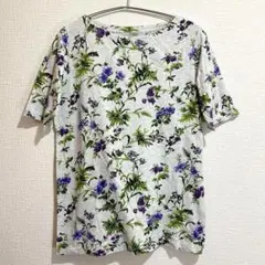 UT ユニクロ × スタジオサンダーソン 花柄 ボタニカル総柄 Tシャツ M