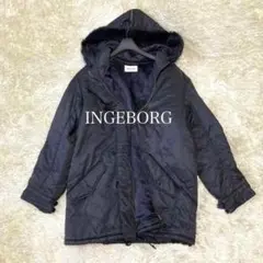 INGEBOLG/中綿コート/ブラック/ジャケット