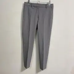 美品　セオリーリュクス　パンツ　スラックス　ギンガムチェック　ポリエステル　38