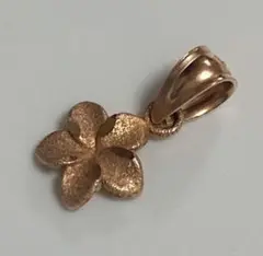 14K 14金 ネックレス トップ プルメリア ハワイアンジュエリー