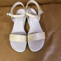 ECCO ベージュ サンダル
