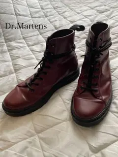 【美品】Dr. Martens 8ホール UK8(27cm) チェリーレッド