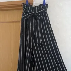 お値下げ　earthストライプパンツ