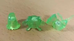【ポケモン】オムナイト　ニョロゾ　ブースター　クリアフィギュアセット　初代