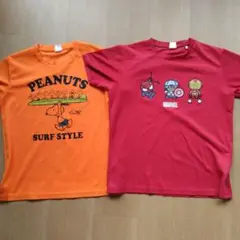PEANUTS & MARVEL Tシャツセット 150