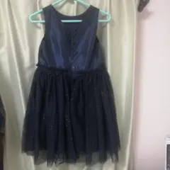 H&M ネイビー ドレス EUR 140