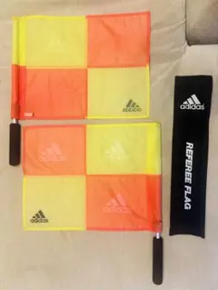 サッカー アディダス レフェリーフラッグ レフリーフラッグ 審判 adidas