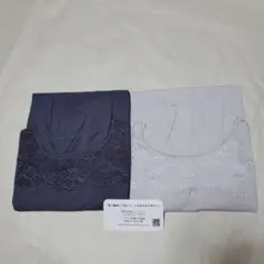 【お買い得】九鬼さんの発熱うるおいレーシーハイネックプルオーバー２点セットB