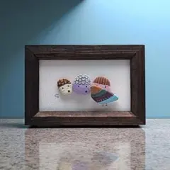 「ただいま」　シーレンガのほっこりアート