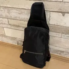 【美品】 ポーター リフト ショルダーバッグ ワンショルダー ネイビー