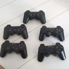 SONY PS3 コントローラー 4個セット 黒　ジャンク品