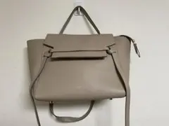 セリーヌ ベルトバッグ ミニ ベージュ