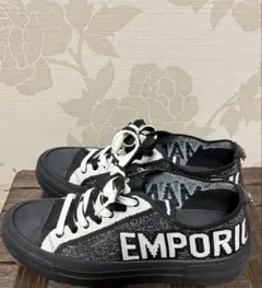 美品 激レア EMPORIO ARMANI ロゴスニーカー26cm