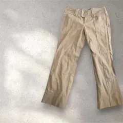シトラスノーツ　パンツ レディース　麻　綿　XS 34サイズ　ベージュ