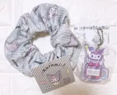 サンリオ　シャカシャカアクリルキーホルダー　シュシュ　クロミ