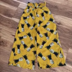 LOWRYSFARM パイナップル柄パンツ M