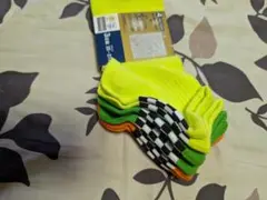 CLOSSH! 3足組ソックス 25-27cm　カラフル