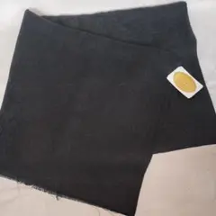 WOOL100%　黒生地