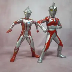 ウルトラマンメビウス＋ウルトラマンエース　ビッグサイズソフビフィギュア