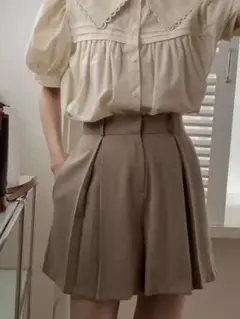 ハイウェスト ショートパンツ　韓国