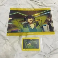 【ヒプマイ　ミニクリアファイル　クリアカード】有栖川帝統　2点セット