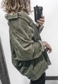 ZARA コーデュロイジャケット