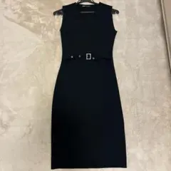 ZARA ブラック ノースリーブワンピース S