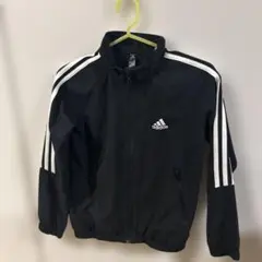 adidas 黒 ストライプ ジャケット J130