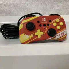 Nintendo Switch コントローラー 有線 赤黄色
