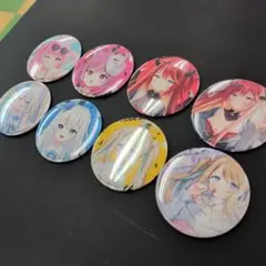 3005 キラキラプロダクション缶バッジ 8個セット バラ売り不可