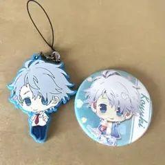 HoneyWorks 綾瀬恋雪 ラバーストラップ、缶バッジ 2点セット
