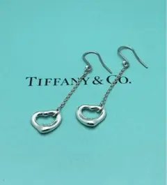 TIFFANYu0026CO. ティファニー オープンハート ドロップピアス Ag925