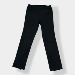 クームリュクス ストレッチ トレンカ スラックス パンツ ブラック 38