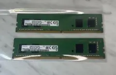 Samsung DDR4 8GB メモリ 2枚セット