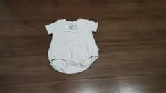 コトリ 半袖 刺繍 ロンパース
