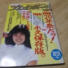 超美品　南野陽子　パネルクロック 超美品南野陽子パネルクロック