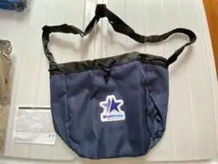 横浜DeNAベイスターズ 巾着型ショルダーバッグ　ネイビー