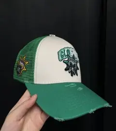 Glogangメッシュキャップ 緑