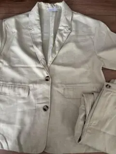 セレクトモカ　リネン　セットアップ