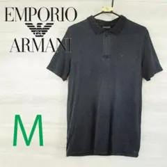 ARMANI●エンポリオアルマーニ＜ハーフジップ 半袖ポロシャツ＞M0096s