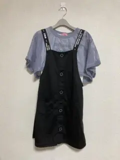 新品未使用 セットアップワンピース 150cm