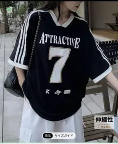DAZY カジュアルコントラストストライプ